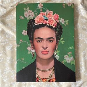 Floral Frida Kahlo Art Print